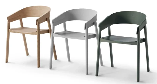 Muuto Sessel Cover Holz Natur - Eiche Fashion