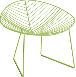 Arper Sessel Leaf Metall- Grun Discount