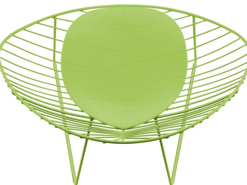 Arper Sessel Leaf Metall- Grun Discount