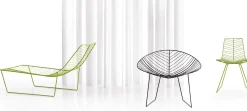 Arper Sessel Leaf Metall- Grun Discount