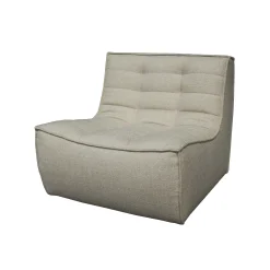 Ethnicraft Sessel N701 Textil/ Stoff - Beige Best Sale