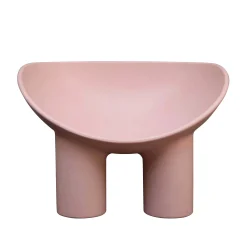 Driade Sessel Roly Poly Plastikmaterial Rosa / Polyethylen - Rose Flesh Discount