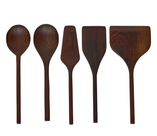 Serax Set Küchenutensilien Pure/ 5-Teilig - Holz Natur Best