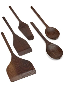 Serax Set Küchenutensilien Pure/ 5-Teilig - Holz Natur Best