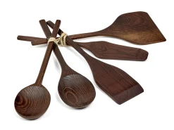 Serax Set Küchenutensilien Pure/ 5-Teilig - Holz Natur Best