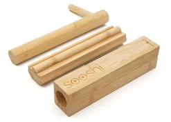Cookut Set Sooshi Faser Holz Natur / Sushi Leicht Gemacht Utensilien + Rezepte - Bambus Shop