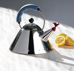 Alessi Set Tea Rex Plastikmaterial Rot Grun / Set Aus 2 Pfeifenaufsatzen, Limitierte Auflage - Hellgrun - Rot Store