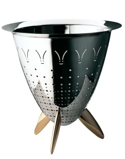 Alessi Sieb Max Le Chinois Metall - Stahl Poliert Hot