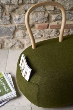 Opinion Ciatti Sitzbank Yum Yum Textil Holz Grun Green / Exklusiv-Modell Fur Printemps L 143 Cm - Gebleichte Esche - Grun Hot