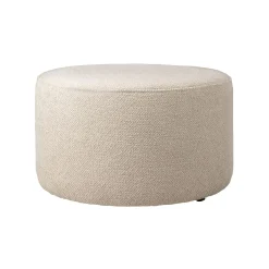 Ethnicraft Sitzkissen Barrow Textil Weis Beige / O 60 Cm - Gebrochen Weis Cheap