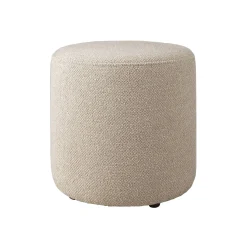 Ethnicraft Sitzkissen Barrow Textil Weis Beige / O 40 Cm - Gebrochen Weis Online