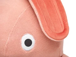 Fatboy Sitzkissen Co9 Xs Teddy Textil Rosa / Riesenhase Pluschstoff / L 180 Cm - Rose Cheeky Fashion