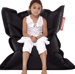 Fatboy Sitzkissen Für Kinder Junior Textil- Schwarz Cheap