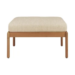 Ethnicraft Sitzkissen Jack Outdoor Textil Holz Beige / Teakholz & Stoff - 71 X 54 Cm - Natur - Teak Online