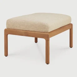 Ethnicraft Sitzkissen Jack Outdoor Textil Holz Beige / Teakholz & Stoff - 71 X 54 Cm - Natur - Teak Online