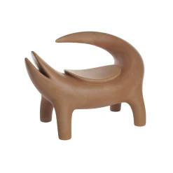 Slide Sitzkissen Kroko Bio Plastikmaterial Beige / L 110 Cm - Biokunststoff - Savannah Land Outlet