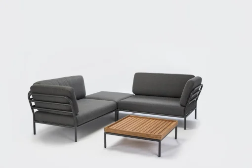Houe Sitzkissen Level Textil/ 81 X 81 Cm - Stoff - Grau Online