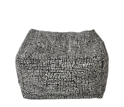 Marimekko Sitzkissen Orkanen Textil Schwarz / 55 X 55 Cm - Schwarz - Weis Cheap