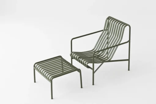 Hay Sitzkissen Palissade Metall Grun / Fusablage - R & E Bouroullec - Olivgrun Cheap