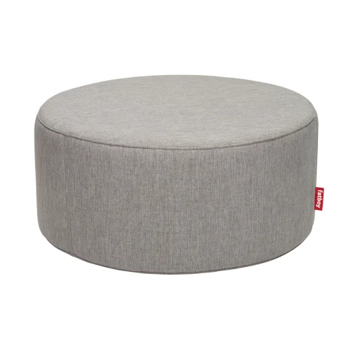 Fatboy Sitzkissen Pfffh Textil Grau Stoff Dunkelgrau / Fur Den Außenbereich - O 90 X H 40 Cm - Gewittergrau Store