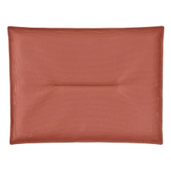 Fermob Sitzkissen  Textil Rot / Fur Stuhl Bistro - 38 X 28 Cm - Stereo Rot Ocker New