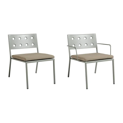 Hay Sitzkissen  Textil Schwarz / Fur Lounge-Stuhl Und Lounge-Sessel Balcony - Pfefferschwarz Best