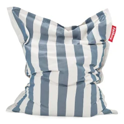 Fatboy Sitzkissen The Original Outdoor Textil Blau / Fur Den Außenbereich - Olefin / 140 X 180 Cm - Ozeanblau Gestreift Store