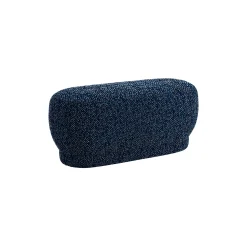POPUS EDITIONS Sitzkissen Zveva Textil / Sitzhocker - L 100 Cm - Blau Best Sale