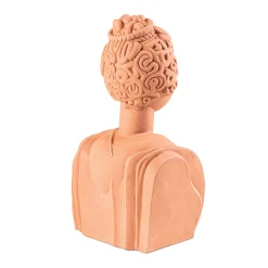 Seletti Skulptur Magna Graecia Keramik Orange Braun / Bust - H 45 Cm - Terracotta Online