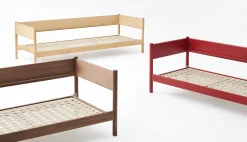 Hay Sofa Arbour Eco Textil Rosa / 3-Sitzer - L 220 Cm / Stoff & Holz - Blassrosa - Rot Cheap