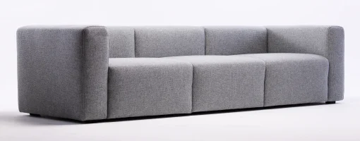Hay Sofa Mags Textil Grau 3-Sitzer - L 266 Cm - Hellgrau Best