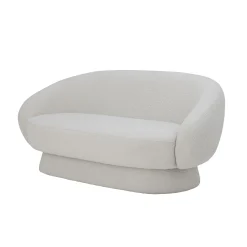 Bloomingville Sofa Ted Textil/ Boucle-Stoff - L 160 Cm - Weis Store