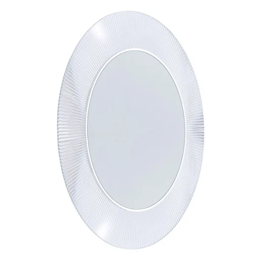 Kartell Spiegel Leuchtend All Saints Plastikmaterial Transparent Led / O 78 Cm - Kristall Clearance