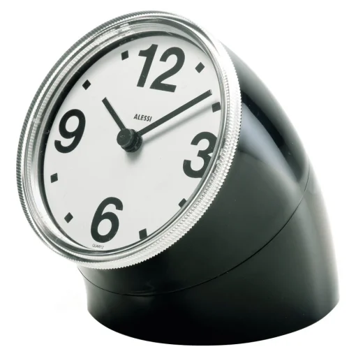 Alessi Standuhr Cronotime Plastikmaterial- Schwarz Best Sale
