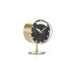 Vitra Standuhr Desk Clocks - Night Clock Gold Metall / By George Nelson, 1947-1953 - Messing Discount