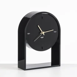 Kartell Standuhr L'Air Du Temps Plastikmaterial Schwarz / H 30 Cm - Gold - Schwarz Store