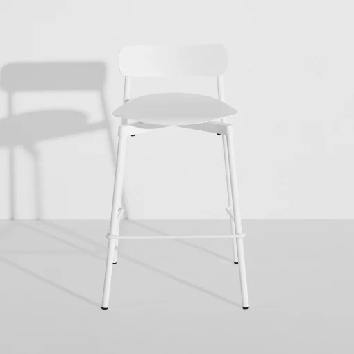 Petite Friture Stapelbarer Barhocker Fromme Metall/ H 65 Cm - Aluminium - Weis Store