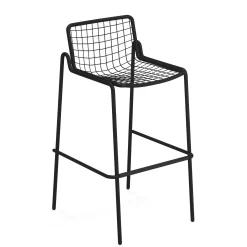 Emu Stapelbarer Barhocker Rio R50 Metall/ H 74 Cm - Metall - Schwarz Flash Sale