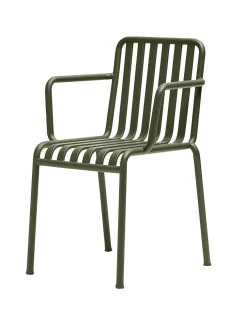 Hay Stapelbarer Sessel Palissade Metall Grun / R & E Bouroullec - Olivgrun Best Sale