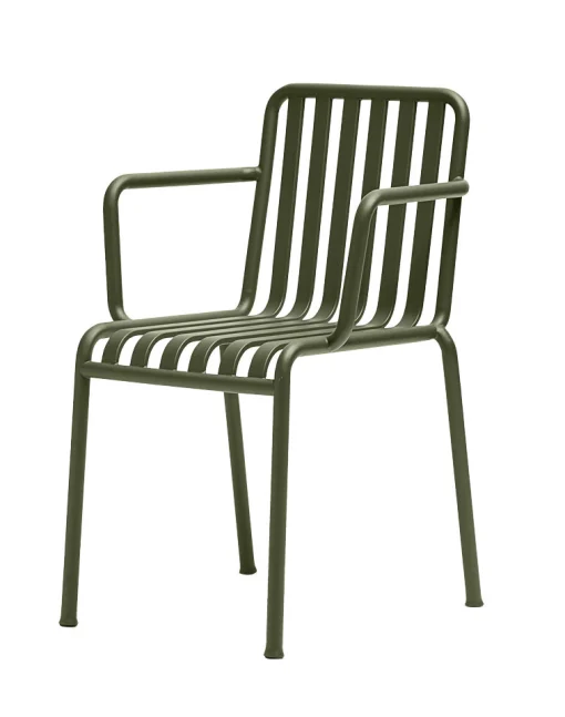 Hay Stapelbarer Sessel Palissade Metall Grun / R & E Bouroullec - Olivgrun Best Sale
