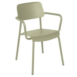 Fermob Stapelbarer Sessel Studie Metall Grun / Aluminium - Lindgrun Flash Sale