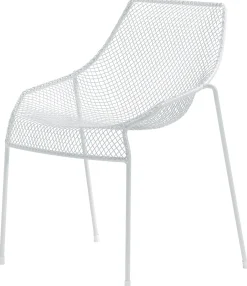Emu Stapelbarer Stuhl Heaven Metall- Weis Mattiert Cheap