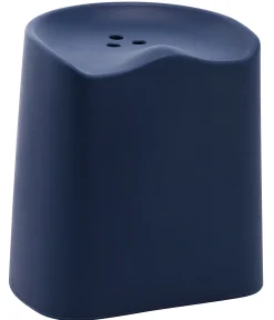 Established & Sons Stappelbarer Hocker Butt Plastikmaterial Blau H 49 Cm - Dunkelblau Online