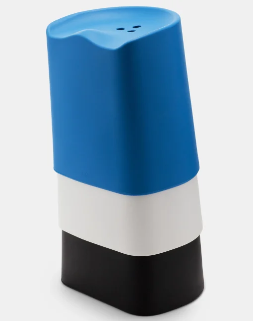 Established & Sons Stappelbarer Hocker Butt Plastikmaterial Blau H 49 Cm - Dunkelblau Online