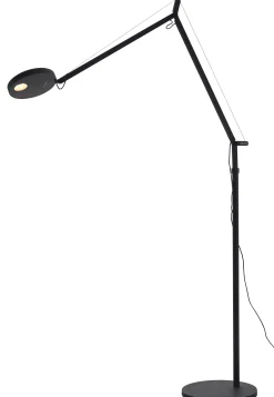 Artemide Stehleuchte Demetra Metall Grau Led / Mit Prasenzmelder - Anthrazit Best Sale
