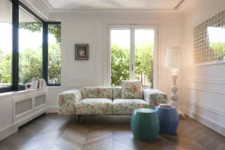 Kartell Stehleuchte Kabuki Indoor Plastikmaterial Transparent / Led - H 165 Cm - Kristall Flash Sale