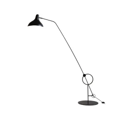 DCW editions Stehleuchte Mantis Bs8 Metall/ Neuauflage 1951 - Drehbar - H 160 Cm - Schwarz Clearance