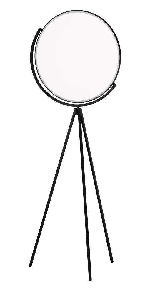 Flos Stehleuchte Superloon Led Metall/ H 197 Cm - Verstellbar - Schwarz Outlet