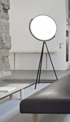 Flos Stehleuchte Superloon Led Metall/ H 197 Cm - Verstellbar - Schwarz Outlet