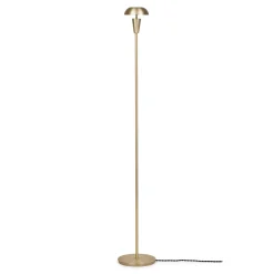 Ferm Living Stehleuchte Tiny Gold Metall / Metall - H 124 Cm / Drehbar - Messing Sale